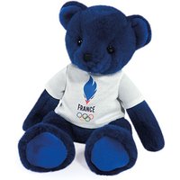 Pluche met frans team t-shirt 30 cm