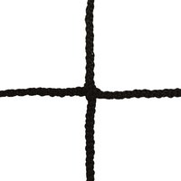 Par de redes de fútbol 8 trenzadas de pp, malla simple 120 Emdé 3 mm