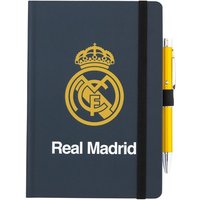 Premium A5 notitieboek + projectiestift voor kinderen Erik Real Madrid