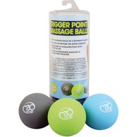Pelota de masaje con puntos gatillo Fitness-Mad (x3)