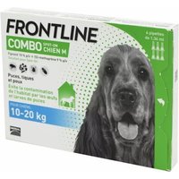 Ongediertebestrijding voor honden Frontline de 10/20 kg Combo Spot On (x6)