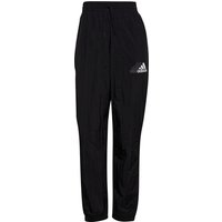 Damenhosen adidas Brand Love Repeat Logo High-Waist Woven