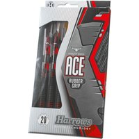Messing dartpijl met rubberen coating Harrows Ace