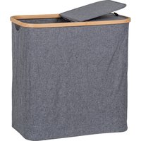 Bamboe en textiel wasmand House Nordic Noto Laundry