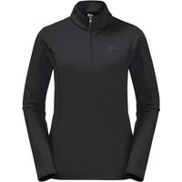 Damesfleece 1/2 rits Jack Wolfskin Baiselberg