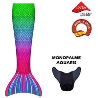 Zeemeermin kostuum met monovins Aquaris Kuaki Mermaids
