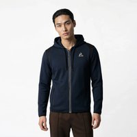 Sweatshirt à capuche full zip Le Coq Sportif Coq D'argent N°1