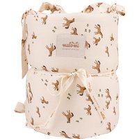 Dekbedovertrek, stootrand voor babybedje Malomi Kids 100% Bamboo
