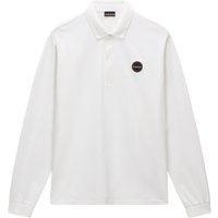 Polo manches longues Napapijri E-Badge
