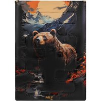 Saco de dormir doble 3 en 1 NILS Camp NC3601 Bear