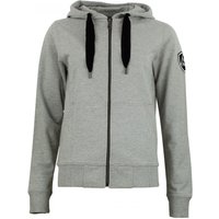 Katoenen sweater met rits voor dames Peak Mountain French Terry