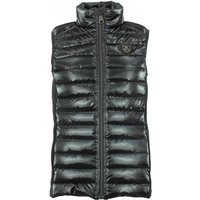 Ärmellose Daunenjacke aus zwei Materialien, Damen Peak Mountain Fine