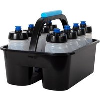 Porta-bottiglie piccolo modello pro + 8 bottiglie Prestoglas