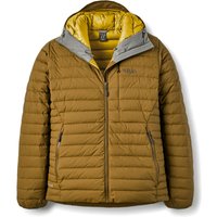 Daunenjacke mit Kapuze Rab Microlight Windstopper