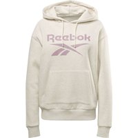 Felpa da donna in pile con zip e logo Reebok Identity