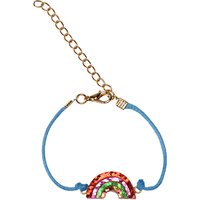 Regenbogen-Paillettenarmband Kind Rex London