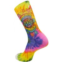 Ein Paar Socken mit Berggeist Rywan No Limit Graphik