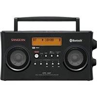 Draagbare radio dab+, fm aux, bluetooth, batterijlader Sangean DPR-26 BT