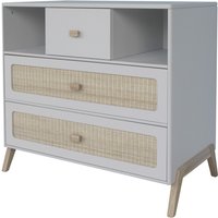 Rattan-Kommode Théo Bébé Marelia