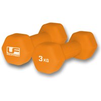 Mancuerna hexagonal recubierta de neopreno UFE (x2)