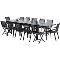 Tuinmeubelset Wilsa Garden HPL Star T8/12+F8+C4