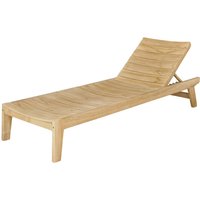 Massief teak ligbed Wilsa Garden Ocean