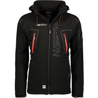Wasserdichte Jacke mit abnehmbarem Kapuzen. Geographical Norway Techno