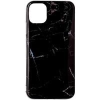 BasicPlus iPhone 12 Cover - Black Marble