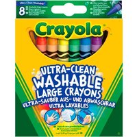 Crayola Ultra-Clean Crayons - 8 pcs
