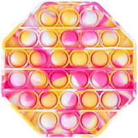 Pop It Fidget Toy - Yellow & Pink