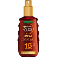 Garnier Ambre Solaire Ideal Bronze SPF15 Tan Enhancing Sololie - 150 ml