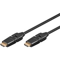 Goobay Flexible HDMI High Speed Cable with Ethernet - 3 metres