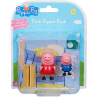 Gurli Gris Twin Figure Pack Bedroom Scene Figures