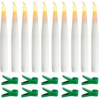 LED Battery Christmas Tree Lights - 10 pcs