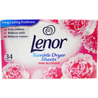 Babubas Enjoy 51% Discount on Lenor Pink Blossom Tumble Dryer Sheets 34 Pack