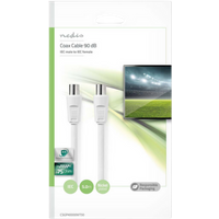 Nedis Coax Antenna Cable IEC Male to IEC Female - 5 metres