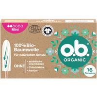 o.b. Organic Mini Tampons - 16 pcs