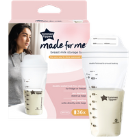 Tommee Tippee Closer To Nature Breast Milk Storage Bags â 36 pcs