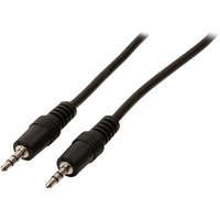 Valueline Stereo Audio Cable Black - 5 metres