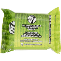 W7 Biodegradable Cleansing Wipes - 50 pcs