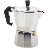 Aluminium Espressokan Voor Op Het Fornuis - 3 Kopjes - 150 ml