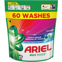 Ariel 4 in 1 Colour Laundry Detergent Pods - 60 pcs