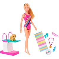 Barbie zwemmer speelset