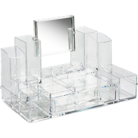 BasicPlus Makeup Organiser & Mirror