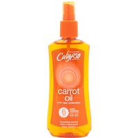 Calypso Gulerodsolie Med Tan Extender SPF 6 Dybdebruningsspray - 200 ml