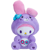 Care Bears x Hello Kitty And Friends My Melody Share Bear Plysdyr - 25 cm