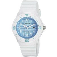 Casio LRW-200H-2CVDF Lady Diver Analoog Sporthorloge - Wit & Lichtblauw