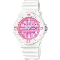 Casio LRW-200H-4CVDF Lady Diver Analoog Sporthorloge - Wit & Roze