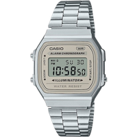 Casio Retro Vintage Orologio Digitale Unisex A168WA-8AYES - Tranquil Argento