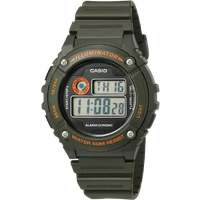 Casio W-216H-3BVDF Illuminator Digitaal Sporthorloge - Groen